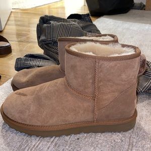Uggs. Some stains but overall very good condition.